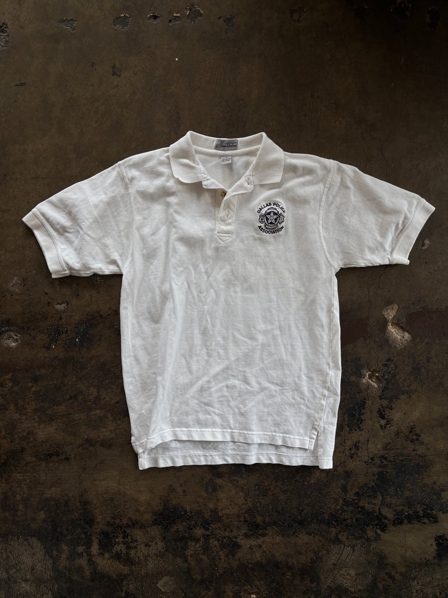 White Dallas Police Polo