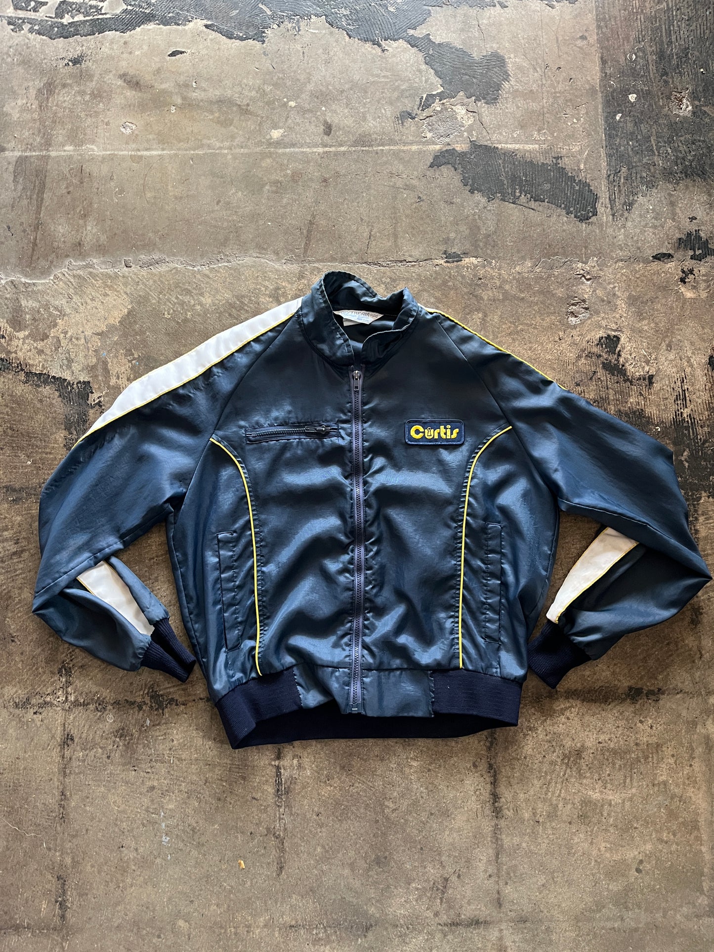 Navy "Curtis" Windbreaker
