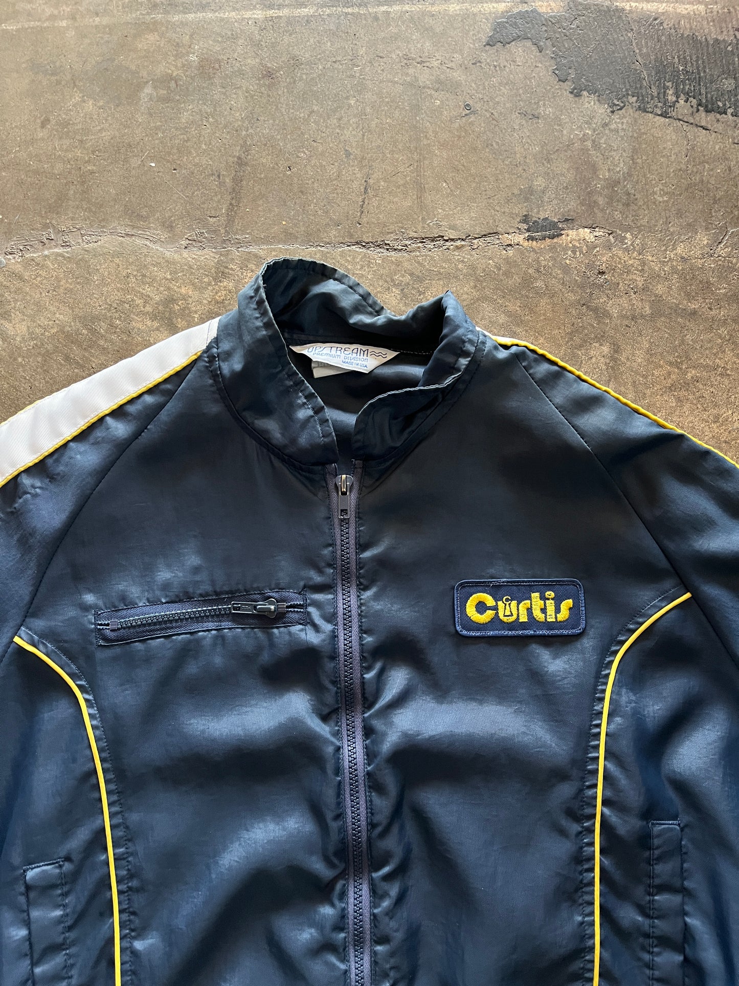 Navy "Curtis" Windbreaker