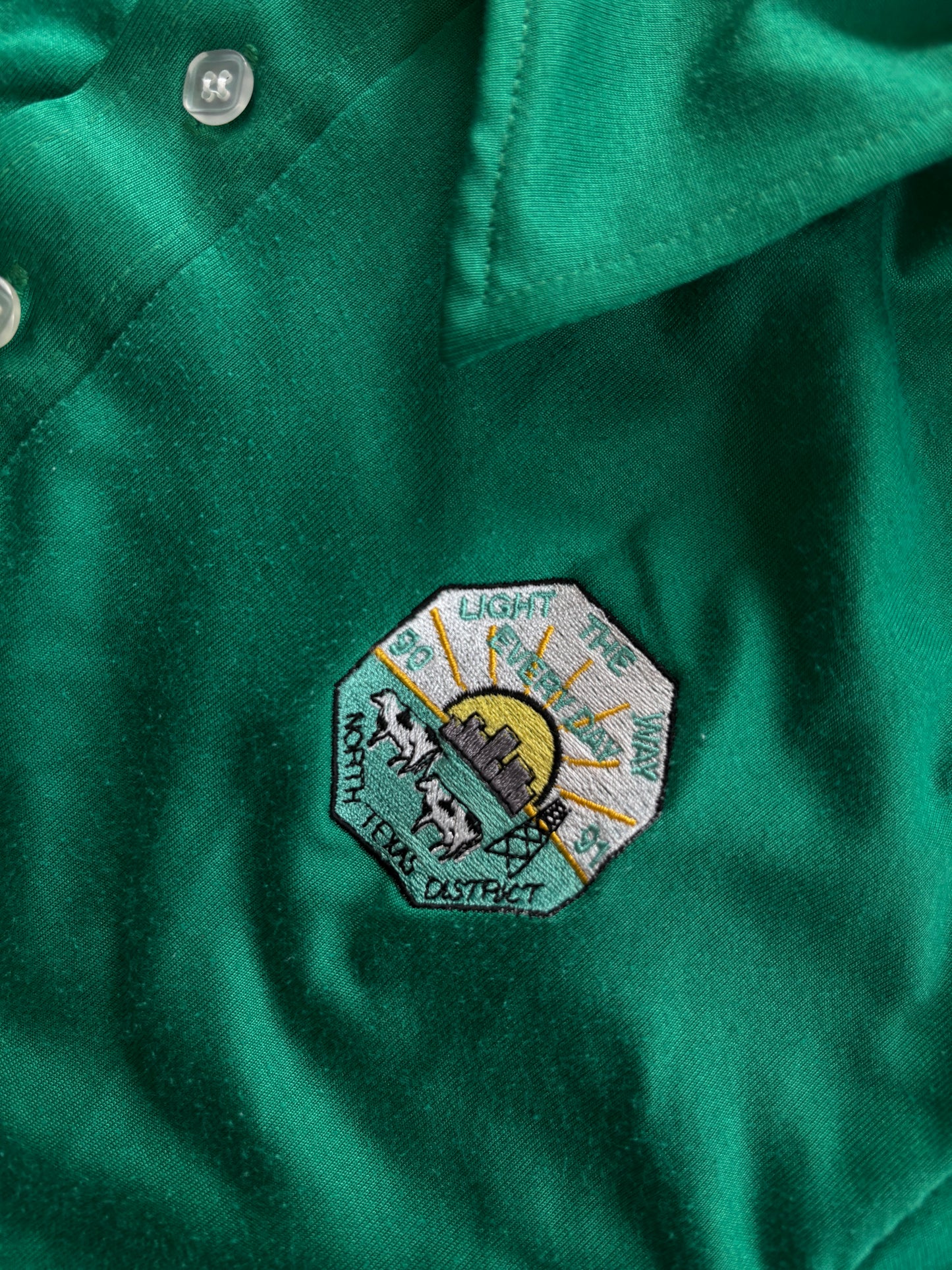 Green North Texas 90/91 Polo