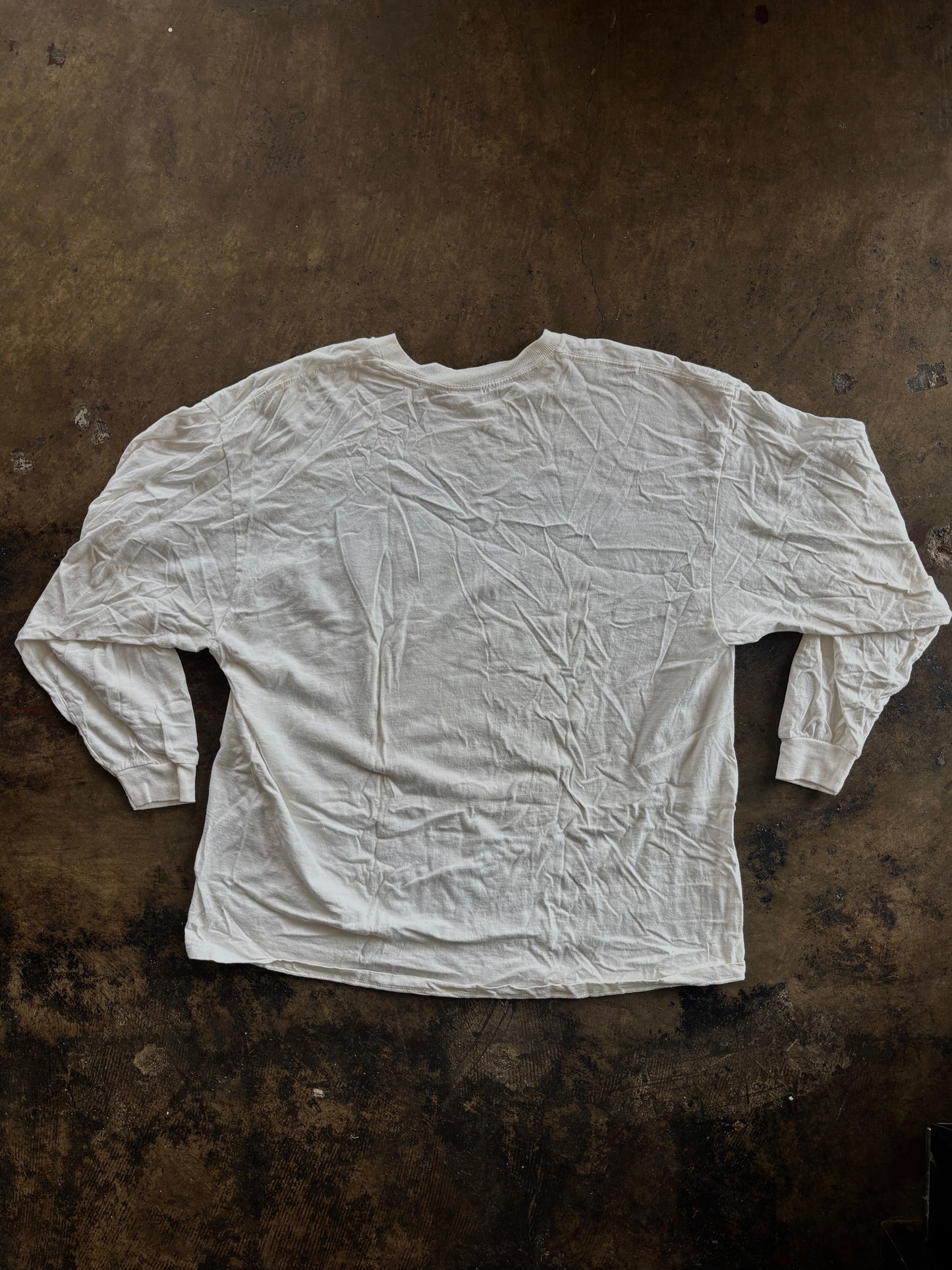 White Chicago Long Sleeve Tee
