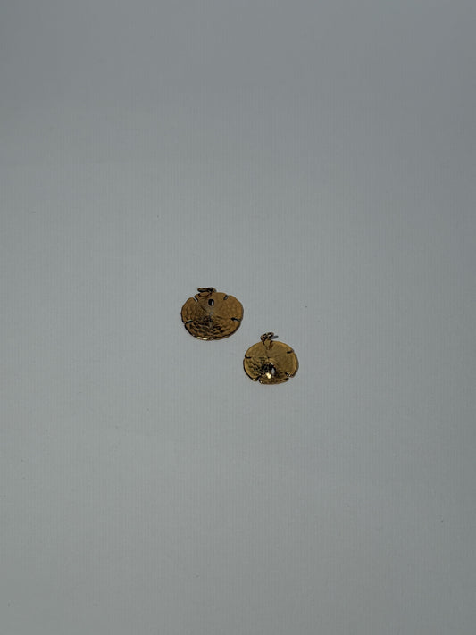 Gold Filled Sand Dollar Pendants