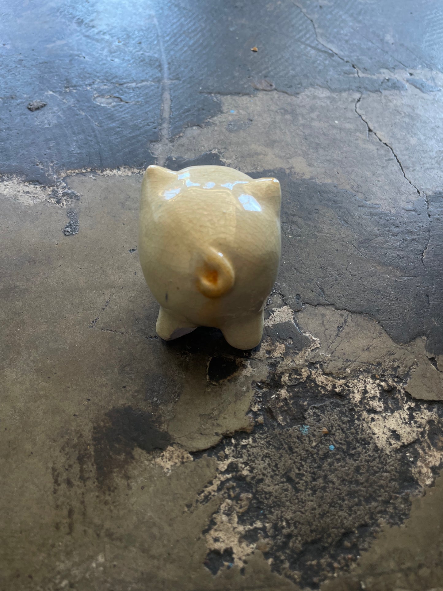 Handmade Ceramic Pig