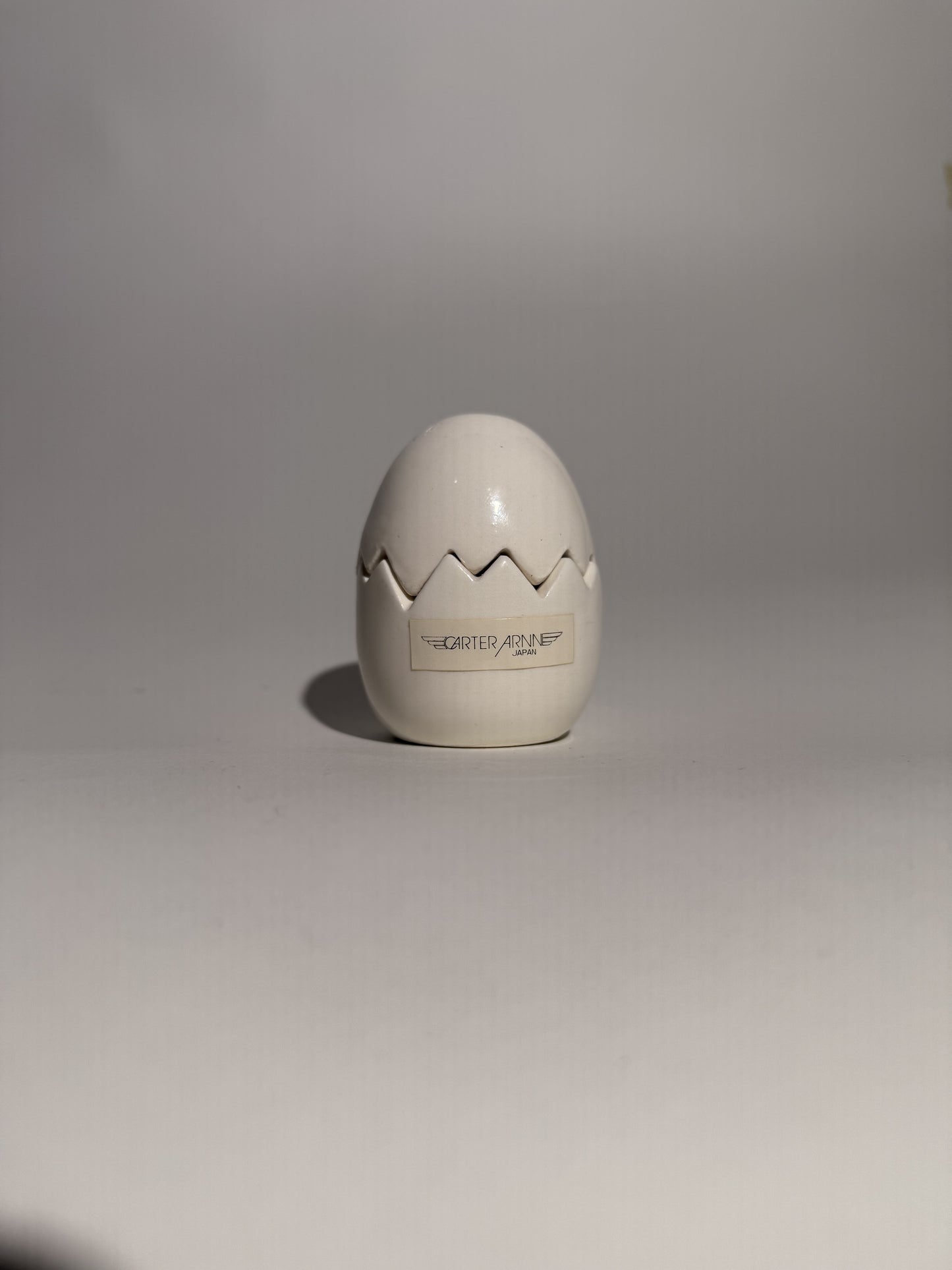 Cracked Egg Salt + Pepper Shakers