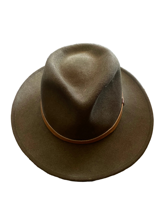 Brown Pendleton Wool Hat