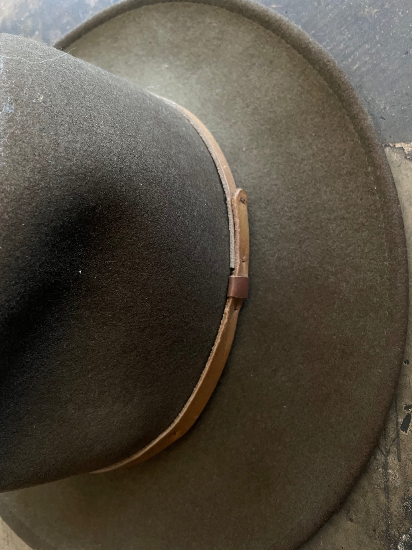 Brown Pendleton Wool Hat