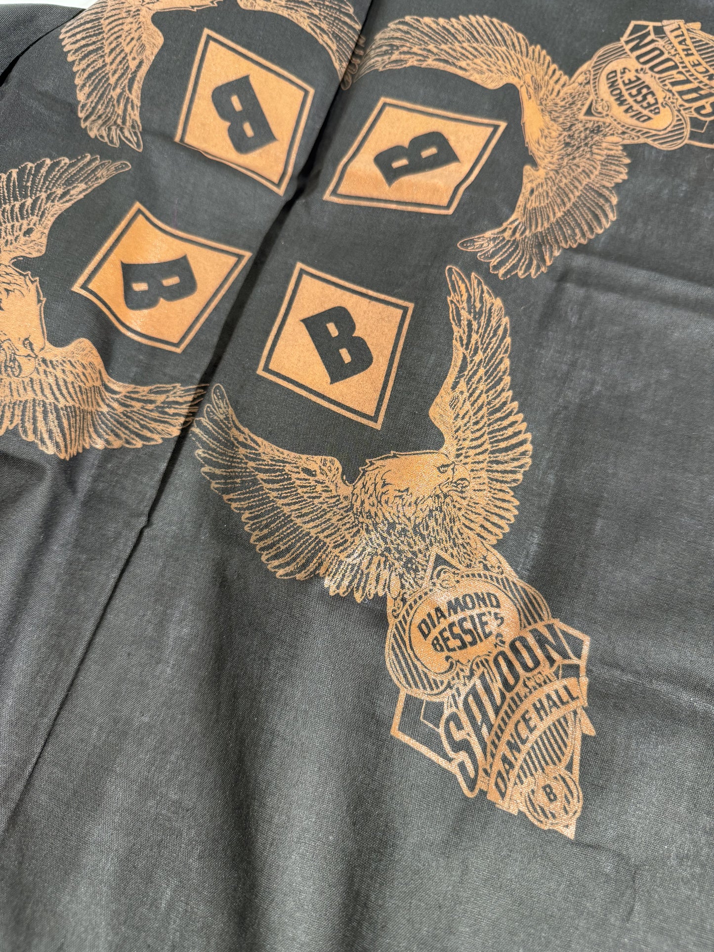 Brown Diamond Bessie's Saloon Bandana