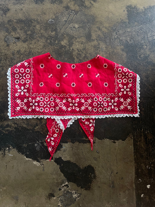 Handmade Bandana Collar with Bow Detail
