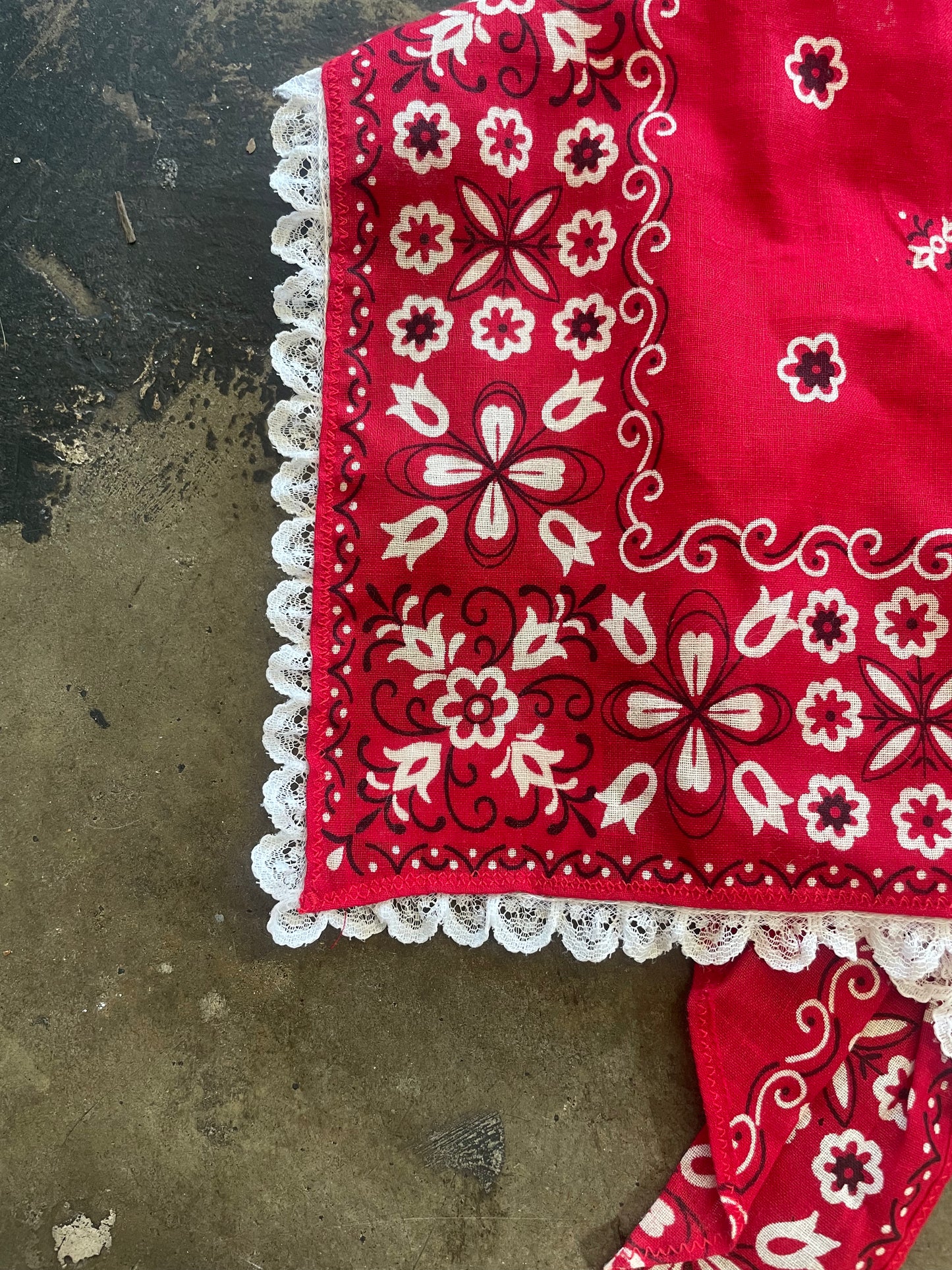 Handmade Bandana Collar with Bow Detail