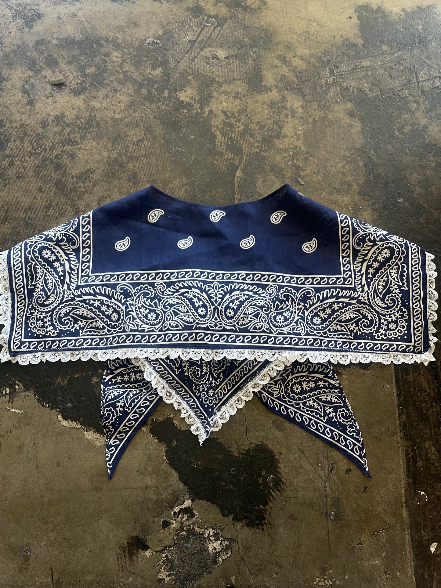 Handmade Bandana Collar with Bow Detail