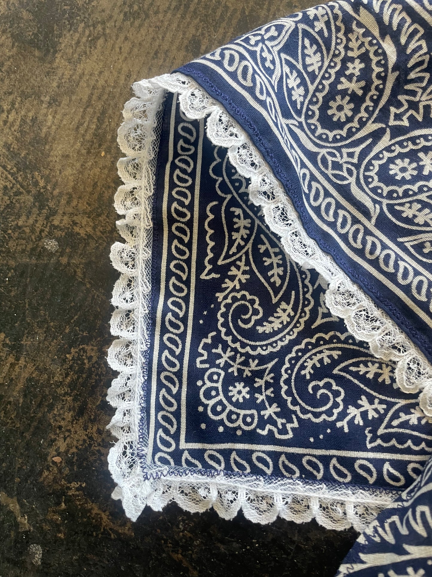 Handmade Bandana Collar with Bow Detail