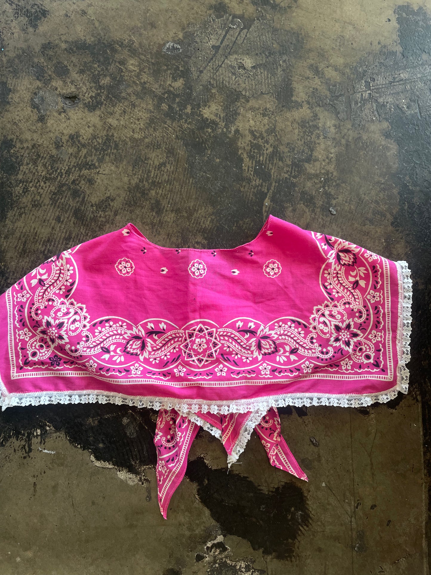 Handmade Bandana Collar with Bow Detail