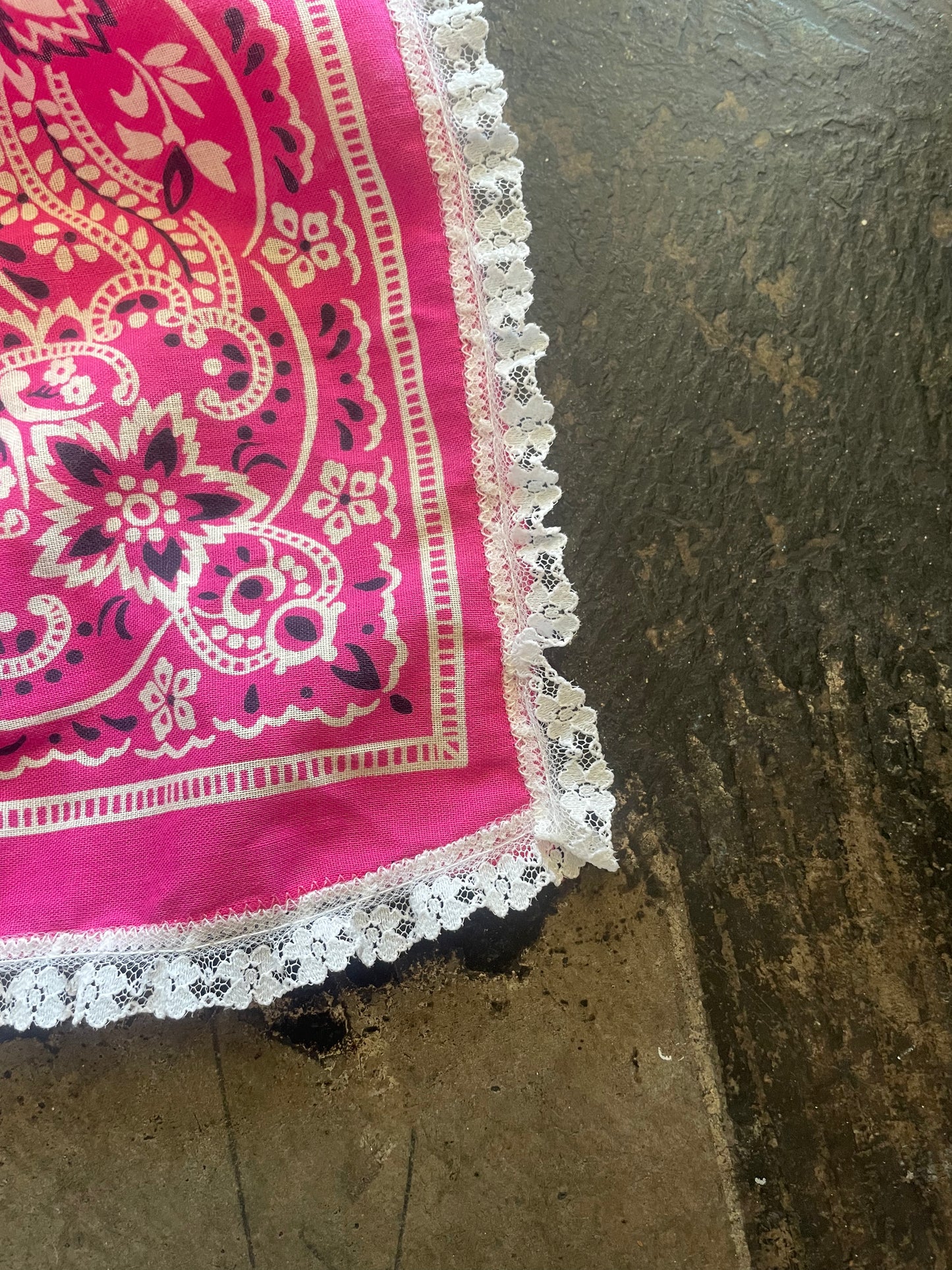 Handmade Bandana Collar with Bow Detail