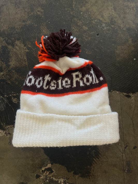 Tootsie Roll Pom Beanie