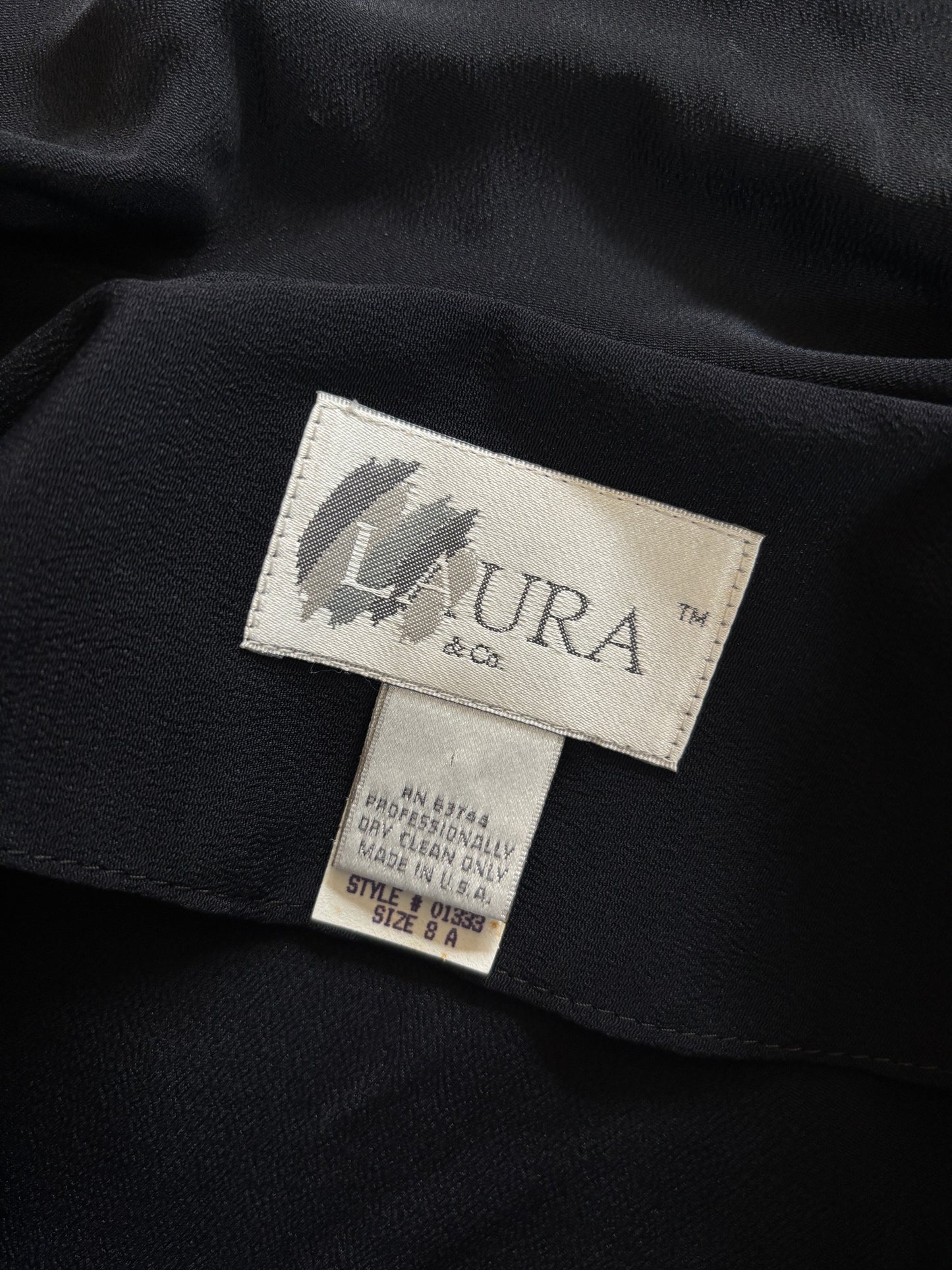 Black Ruffle Button Front Over Shirt