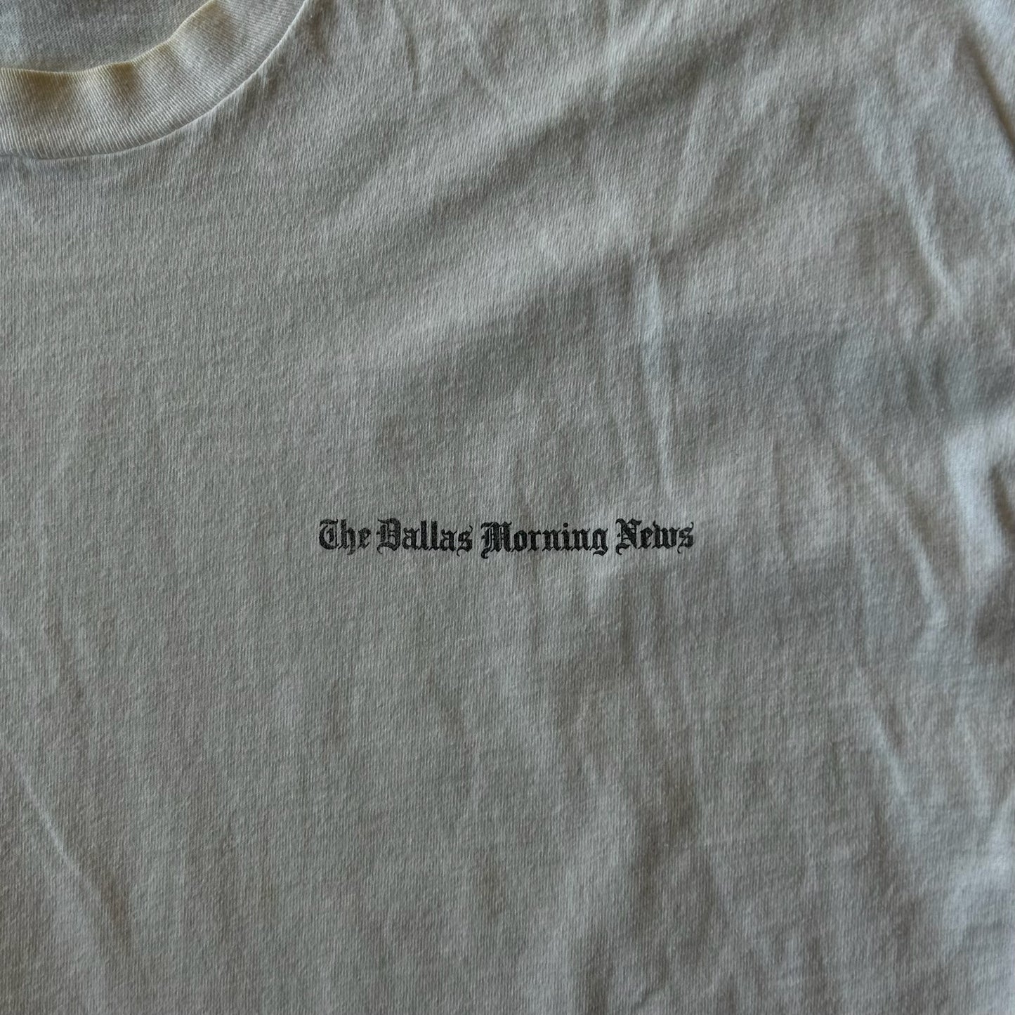 White Dallas Morning News / Texas State Fair Tee