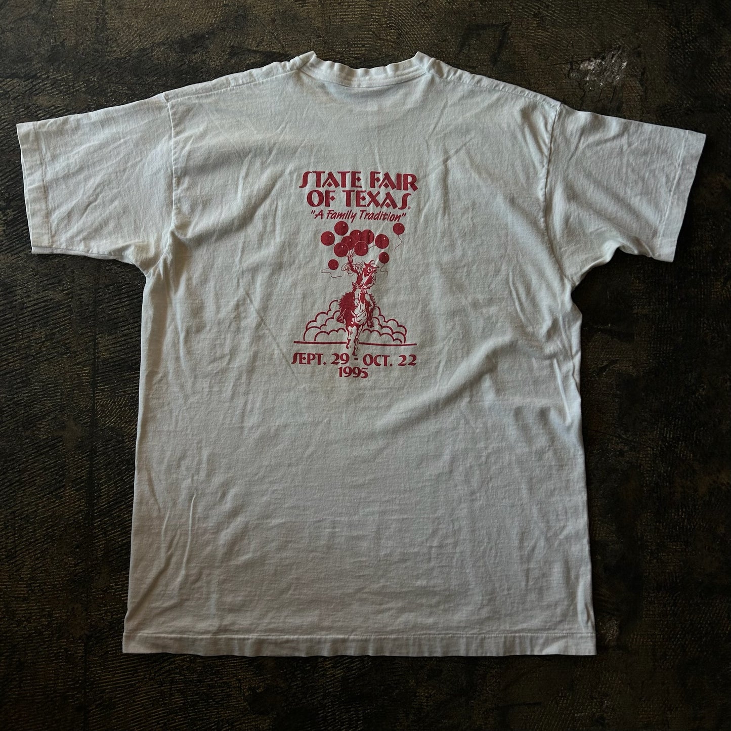 White Dallas Morning News / Texas State Fair Tee