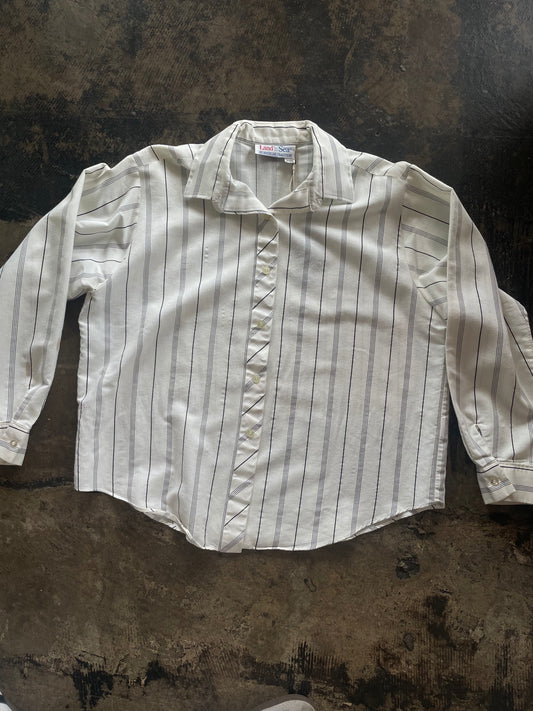 Land 'n Sea Stripe Button Up