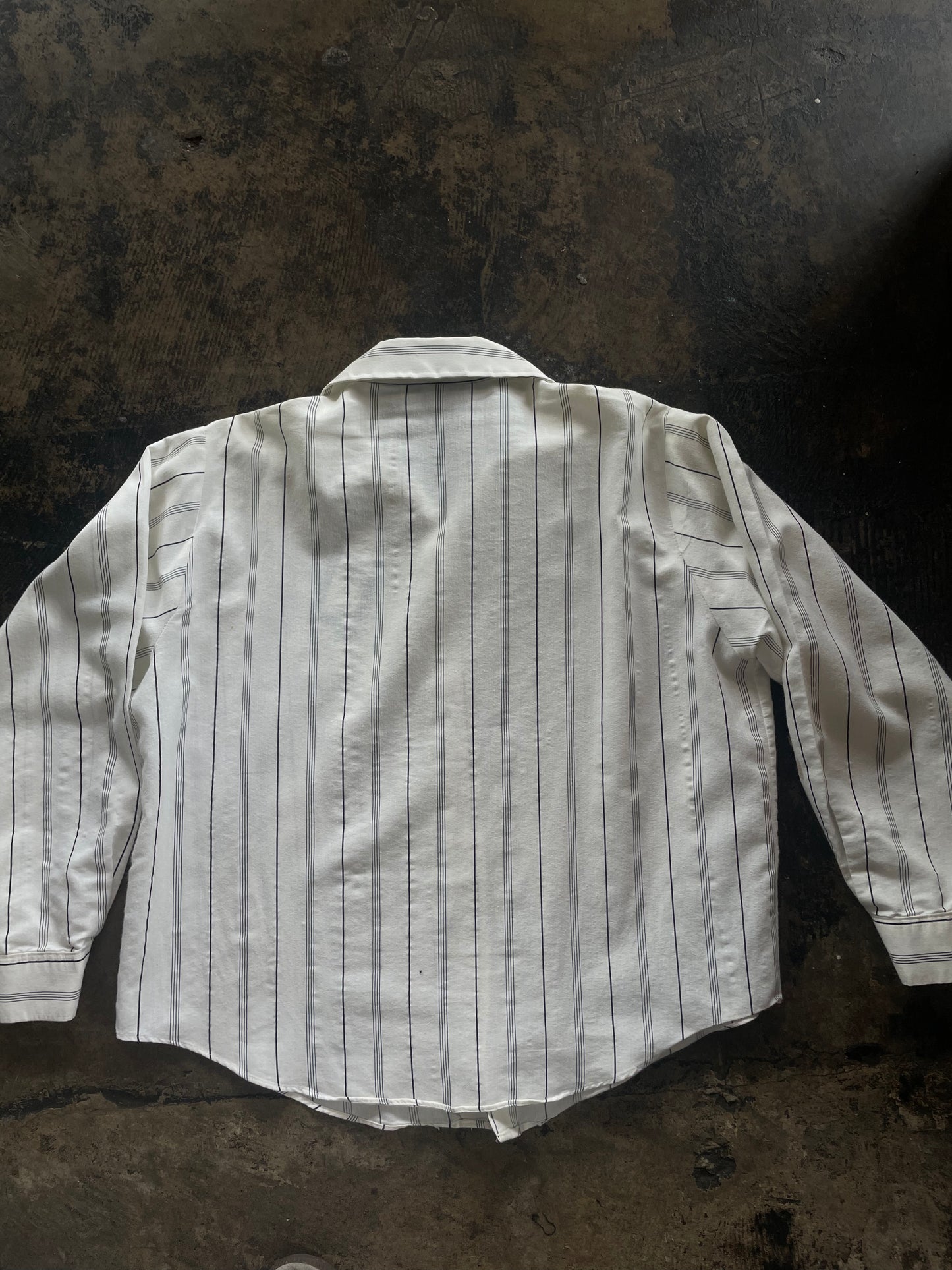 Land 'n Sea Stripe Button Up