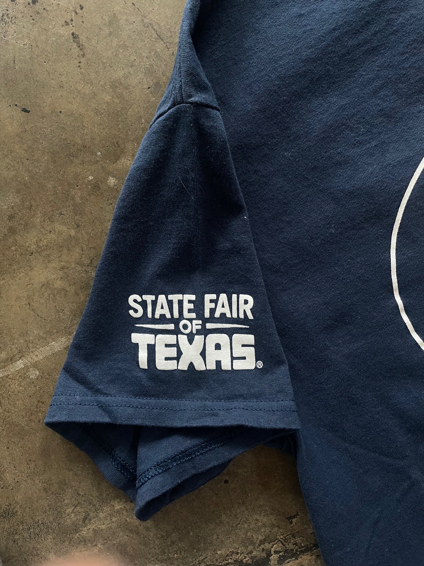 Navy Texas State Fair Staff Tee