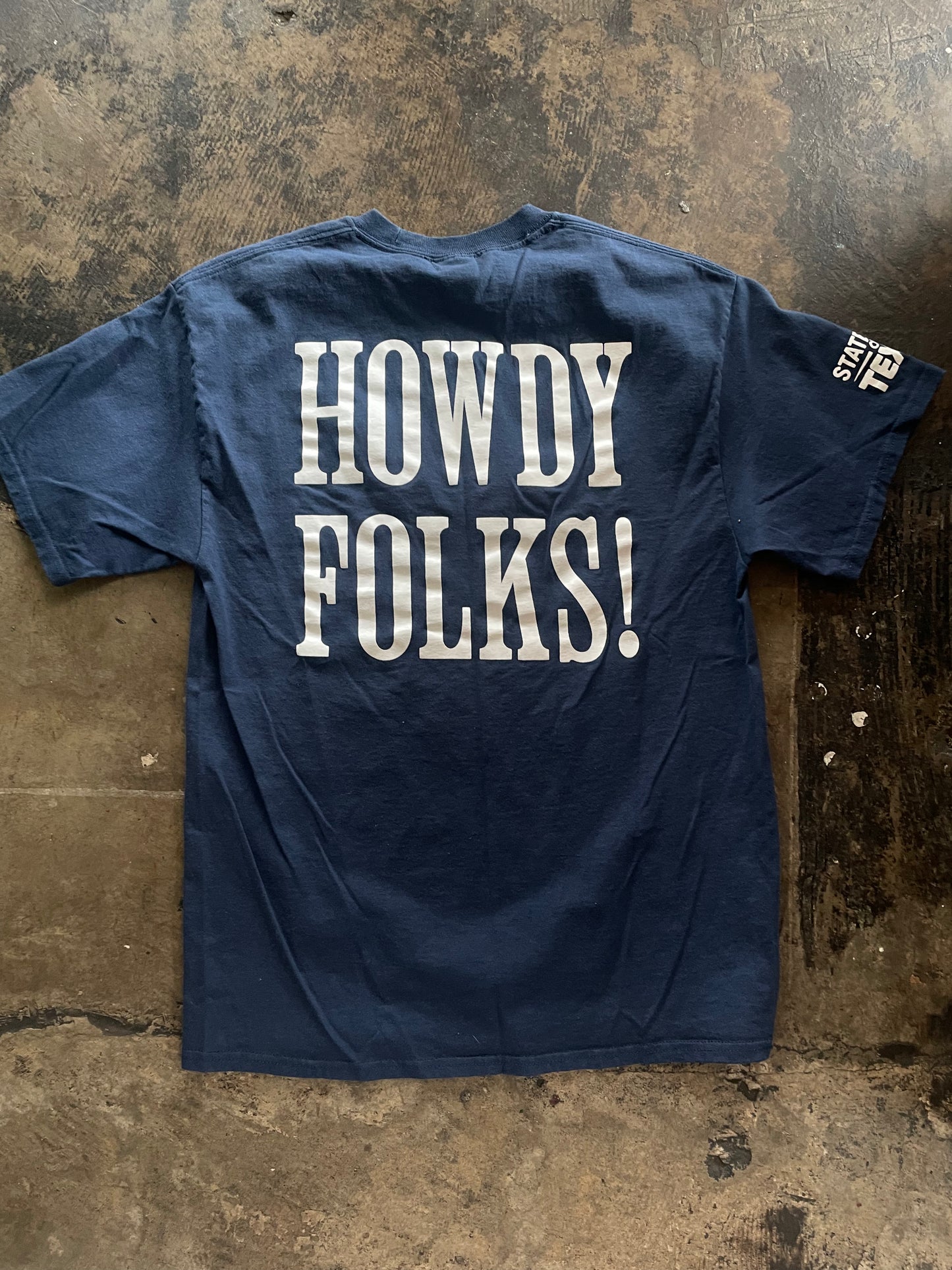 Navy Texas State Fair Staff Tee