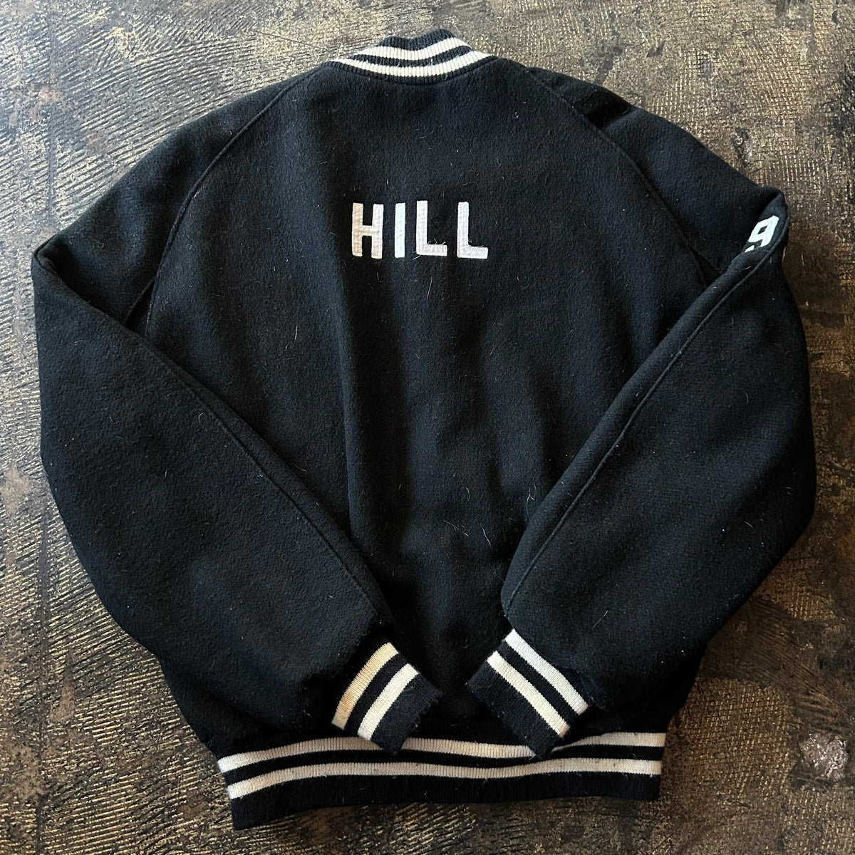 Black Letterman Band Jacket