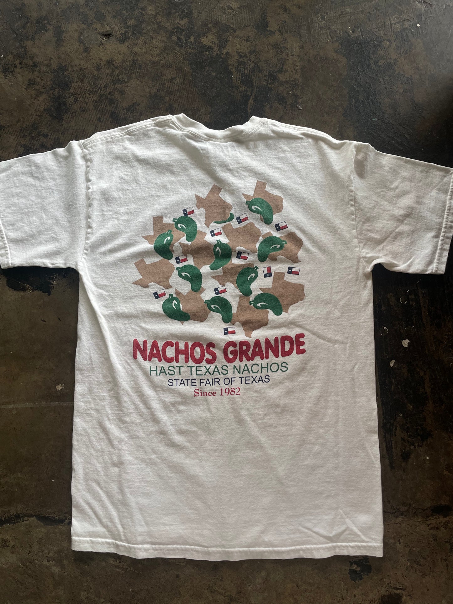 White Hast Texas Nachos Tee