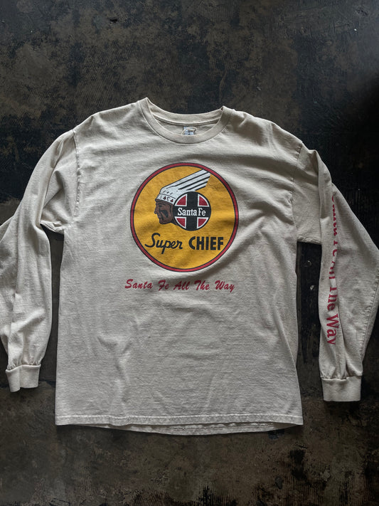 Tan Santa Fe Super Chief Long Sleeve Tee