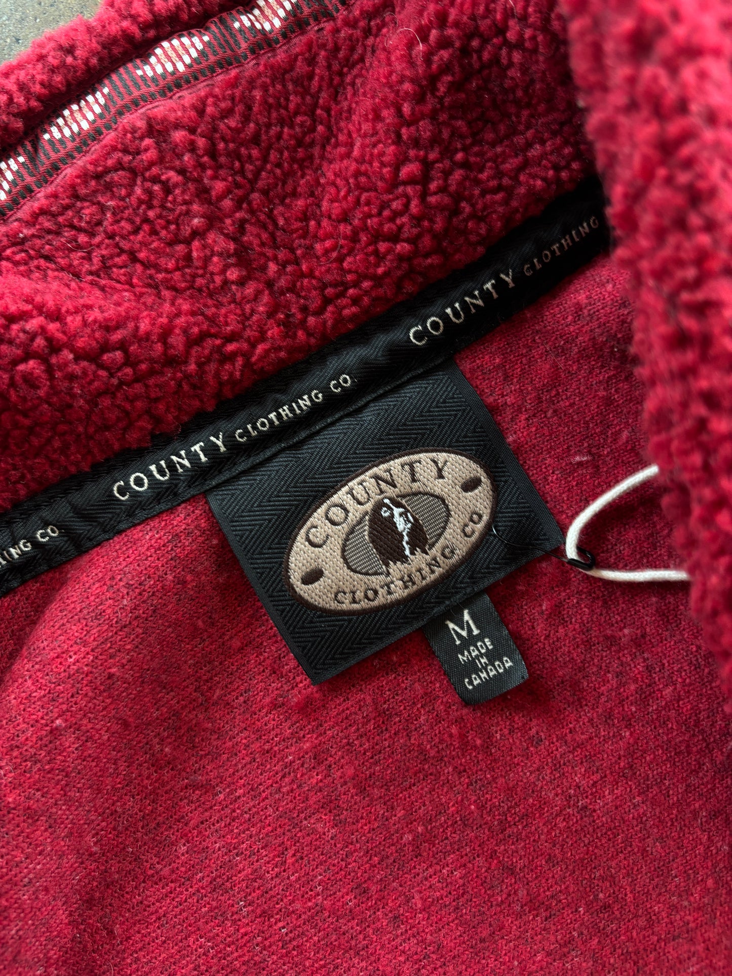 Red Horse Fleece Vest