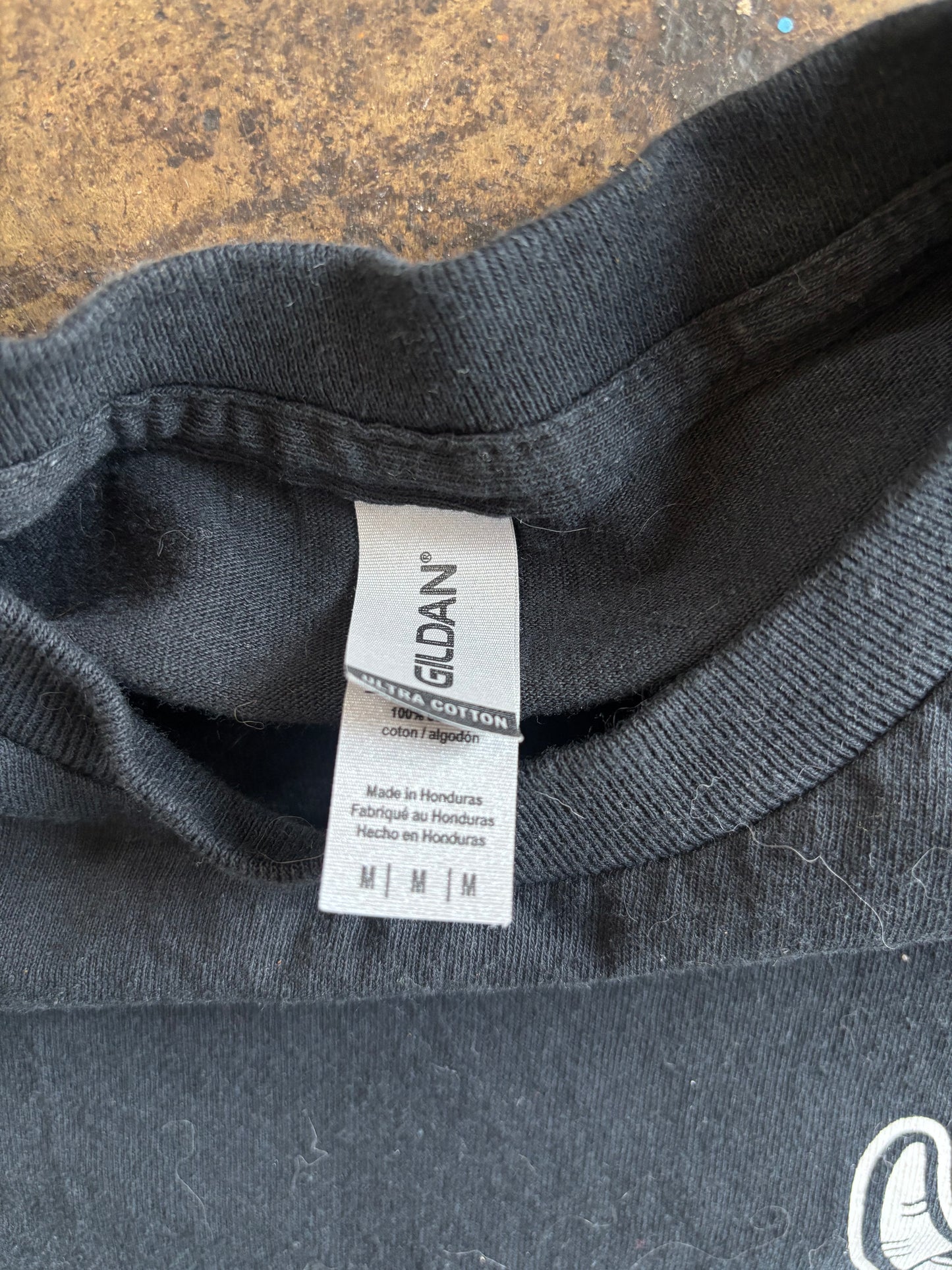 Black Three Tides Tattoo Long Sleeve Graphic Tee