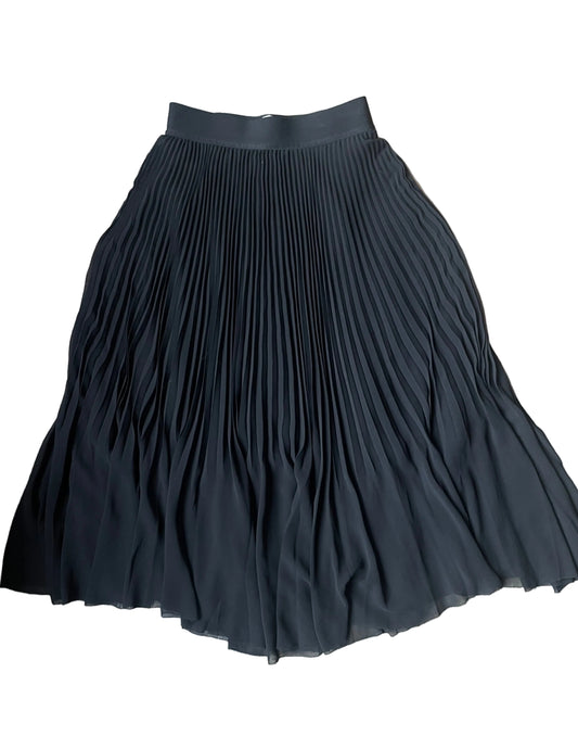 Black Pleated Wilfred Aritzia Midi Skirt