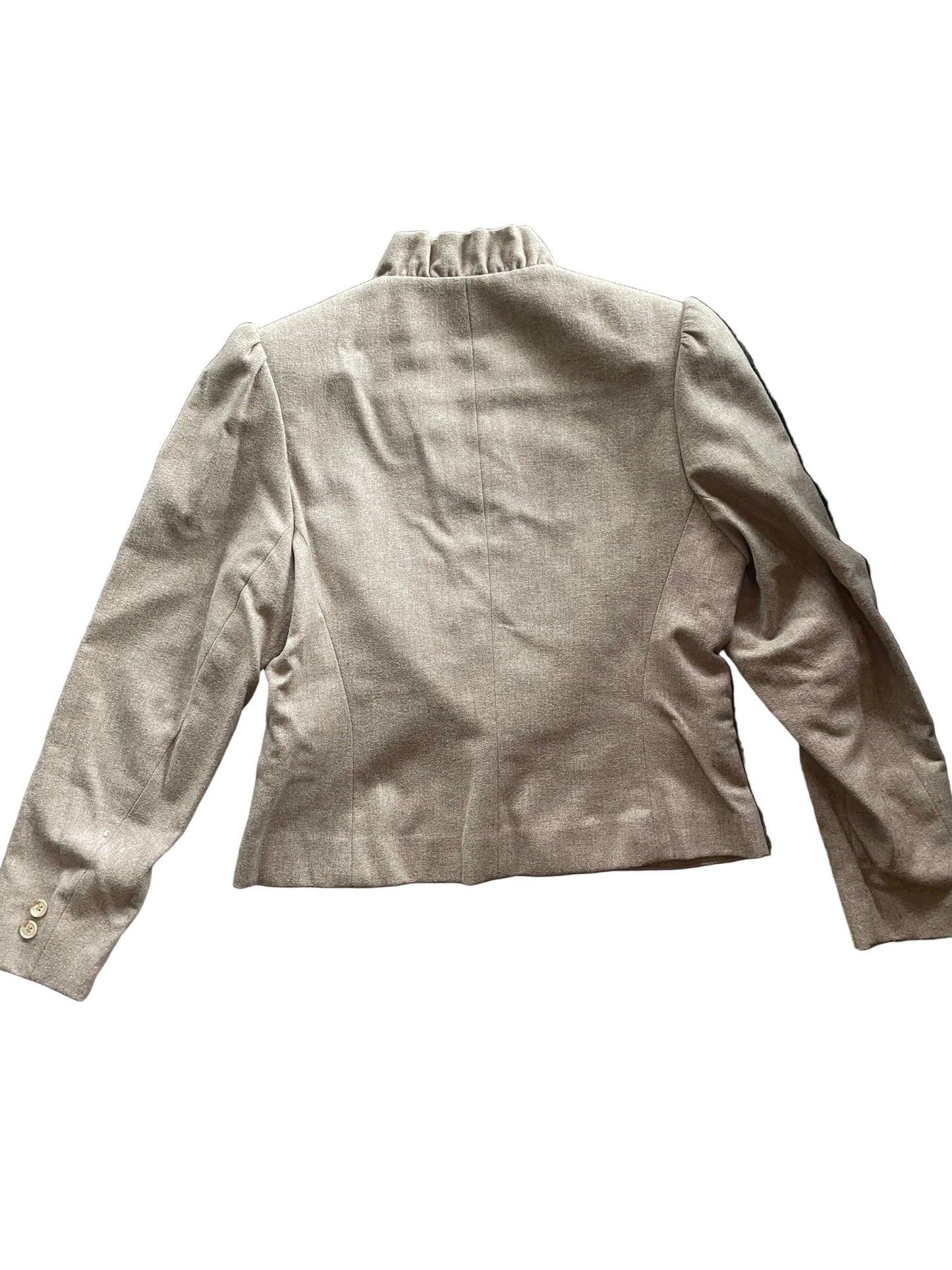 F.O.B By Forecaster Tan Skirt Suit Set