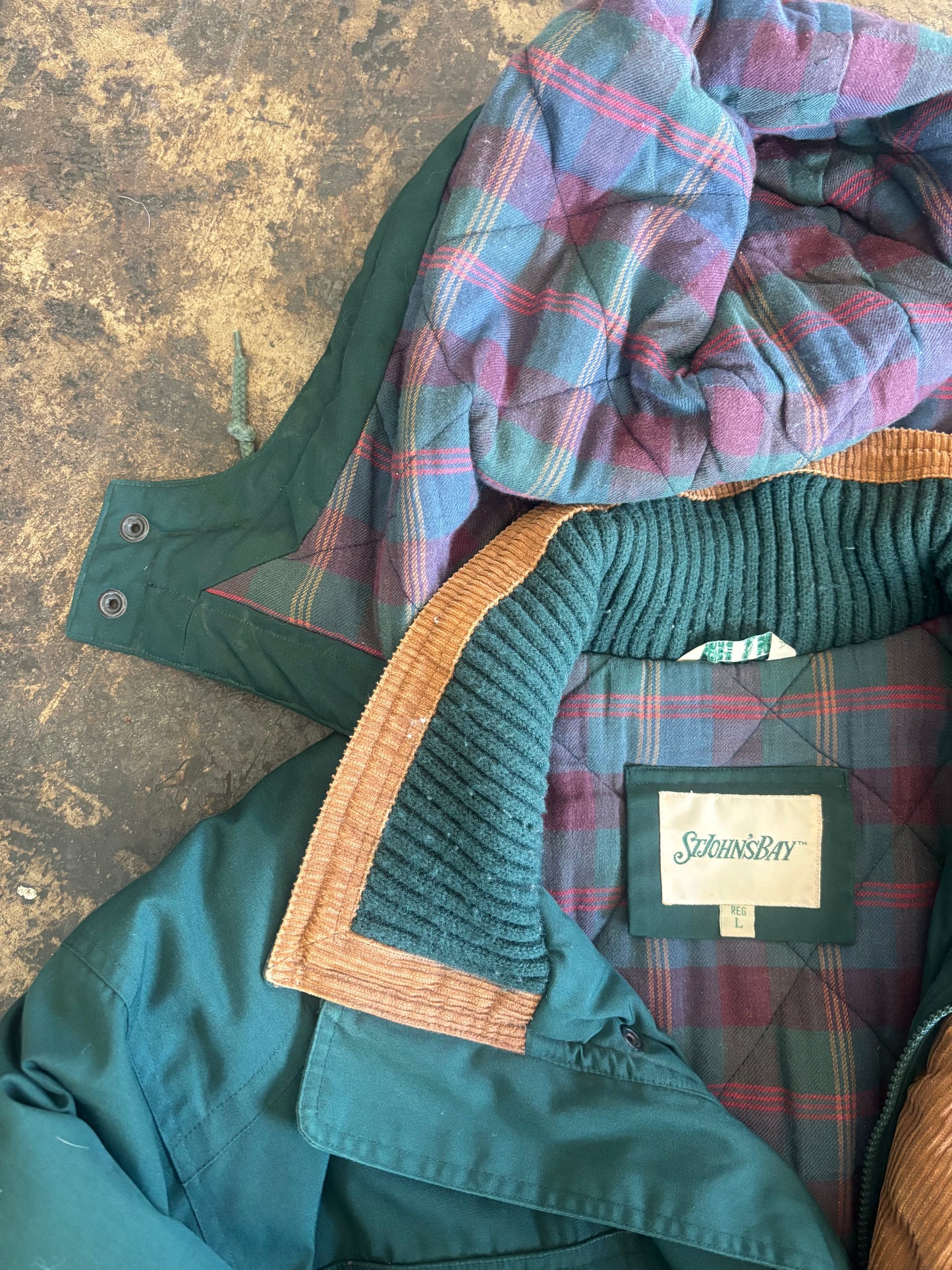 Dark Green St. Johns Bay Coat