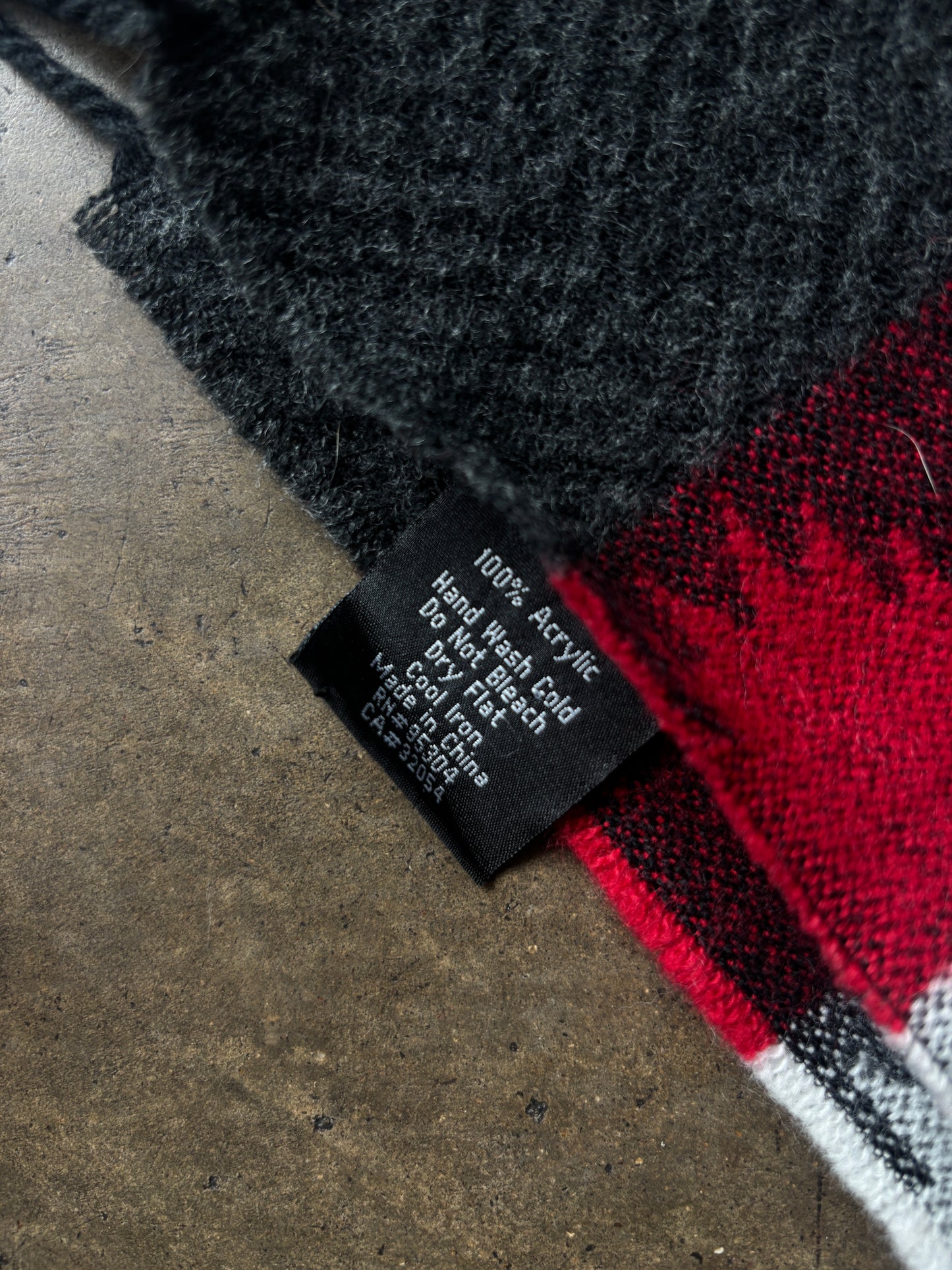 Patterned Knit Scarf