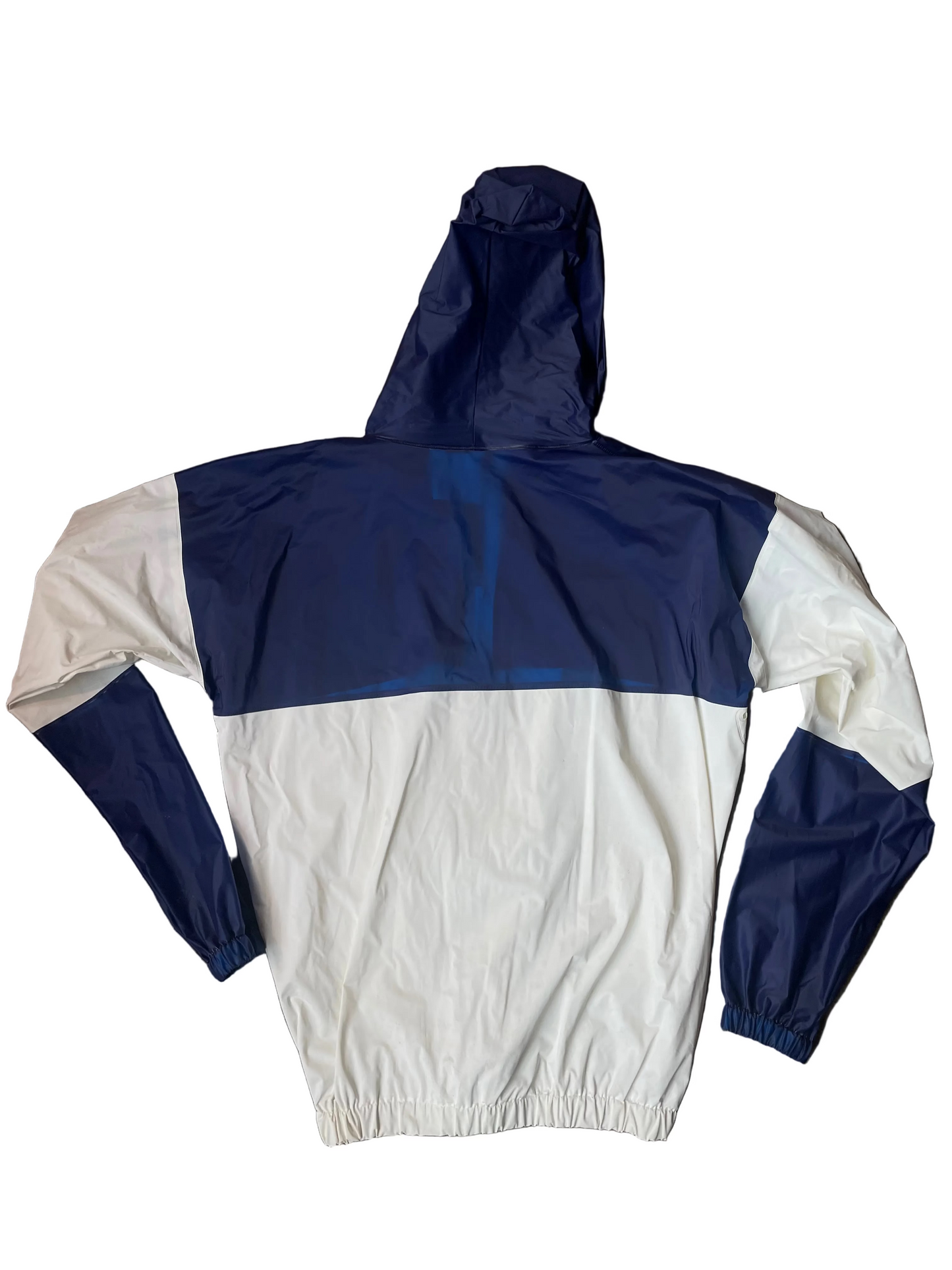 Blue + White Rainwear Texas Rangers Jacket