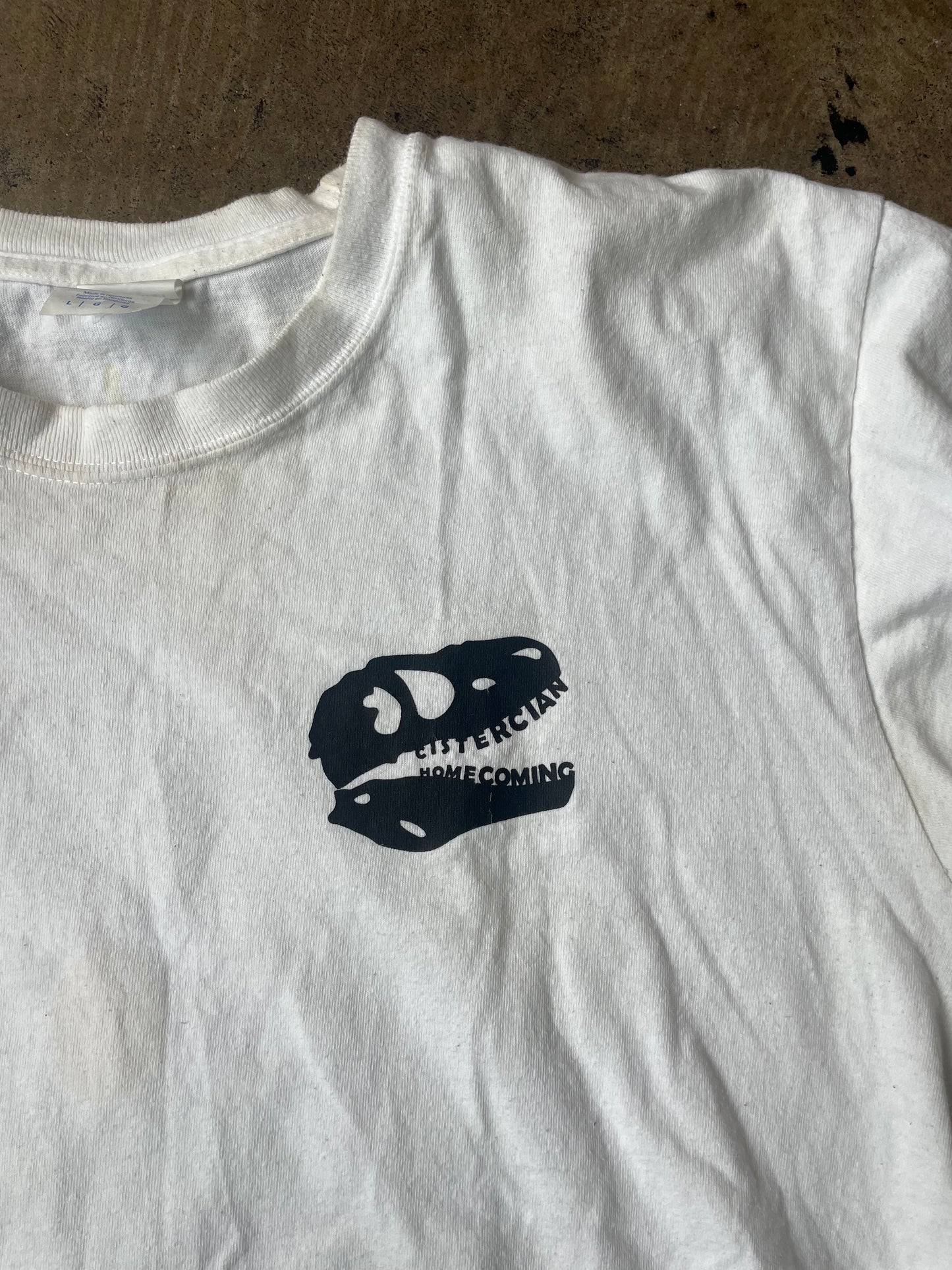 Cistercian Homecoming White Tee