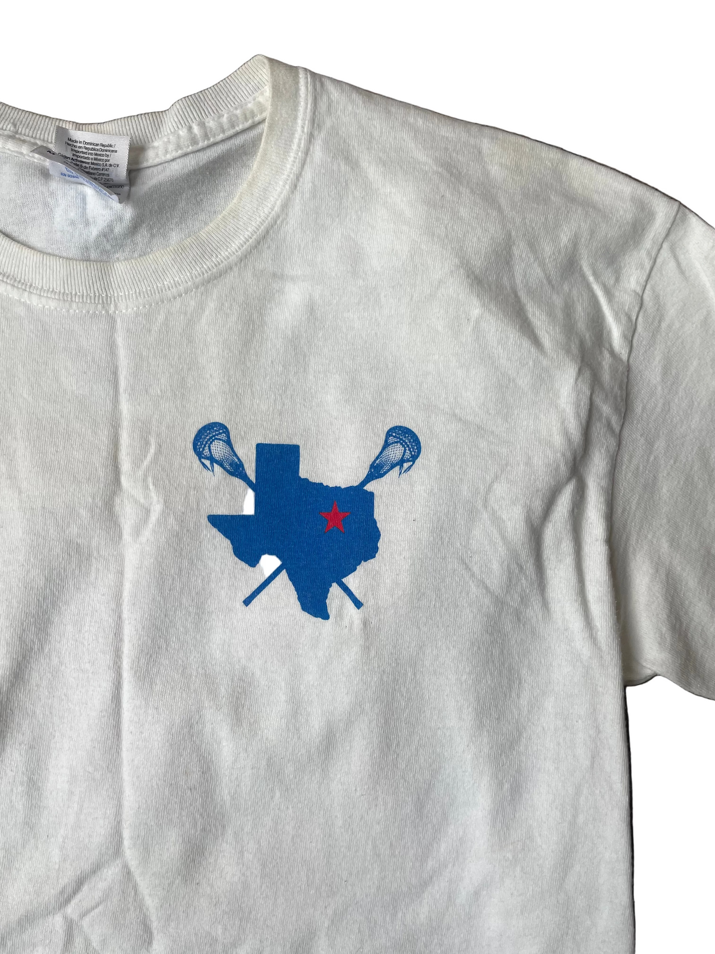 Don't Mess With NTX LAX White Tee