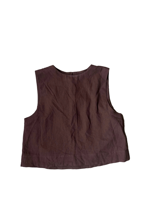 Brown Mason & Mill Cotton Tank Top