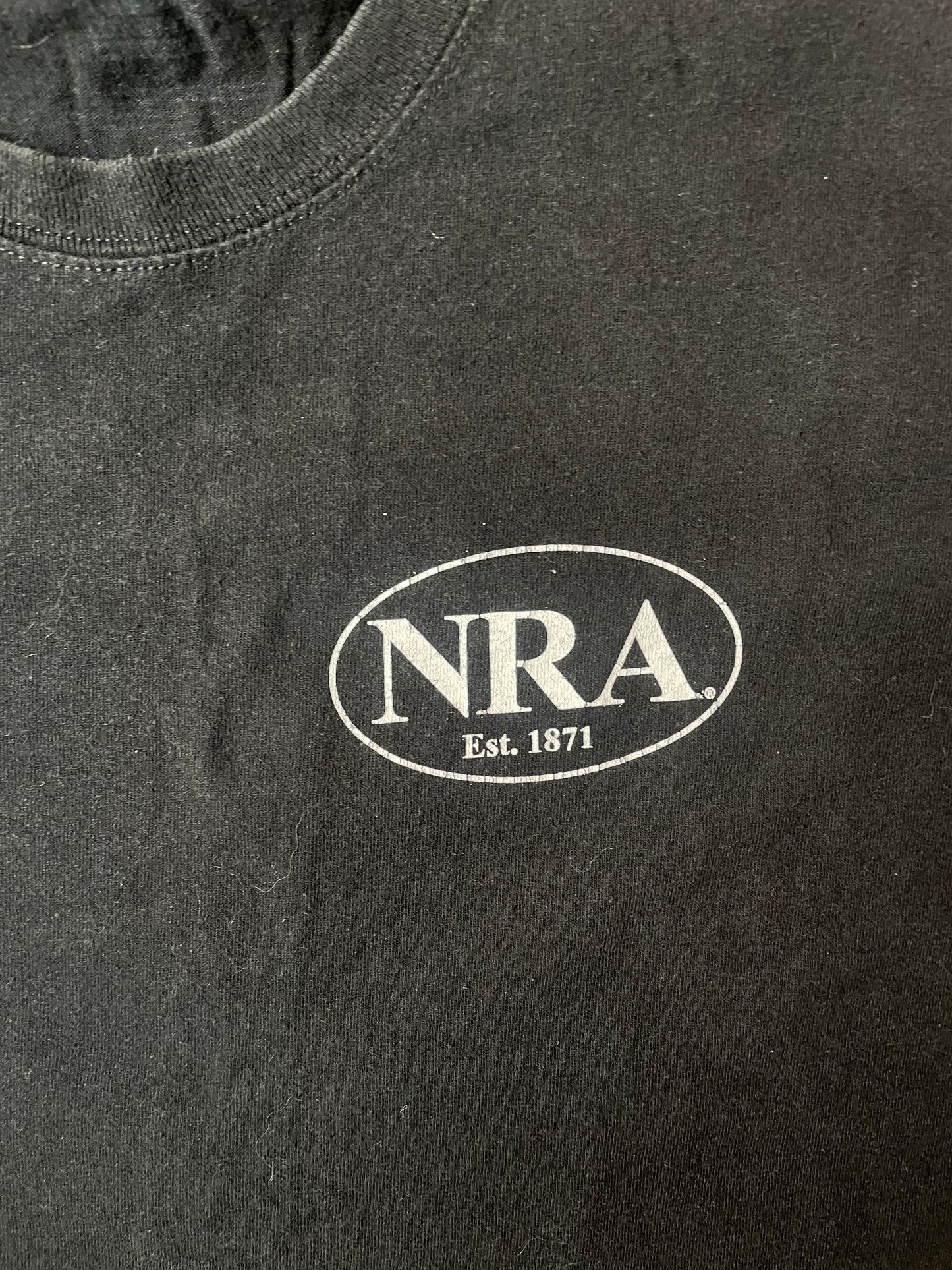 NRA Black Tee