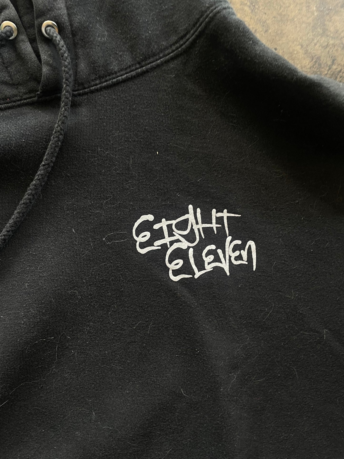 Black Eight Eleven Hoodie