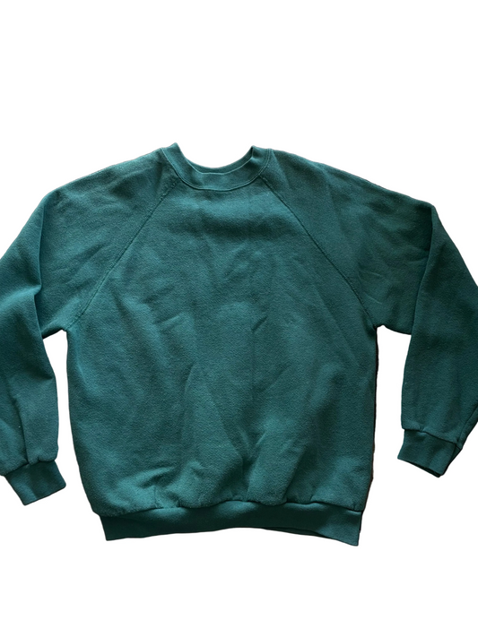 Green Tultex Crewneck Sweater