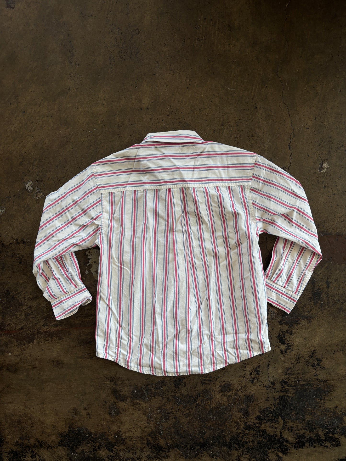 Youth Striped Button Down