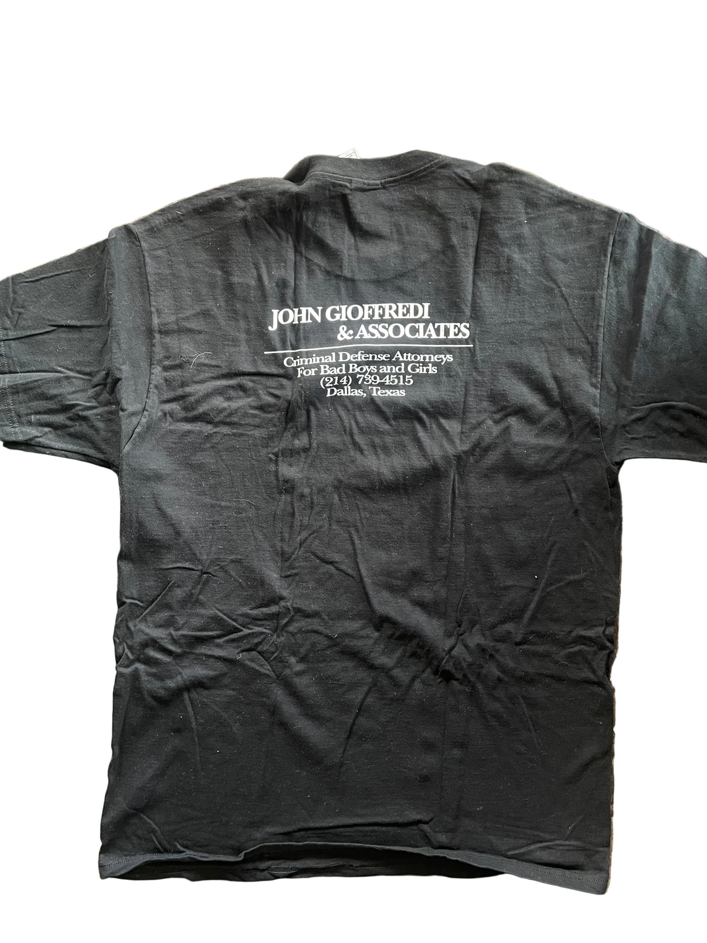Black Bad Boy Attorney Tee