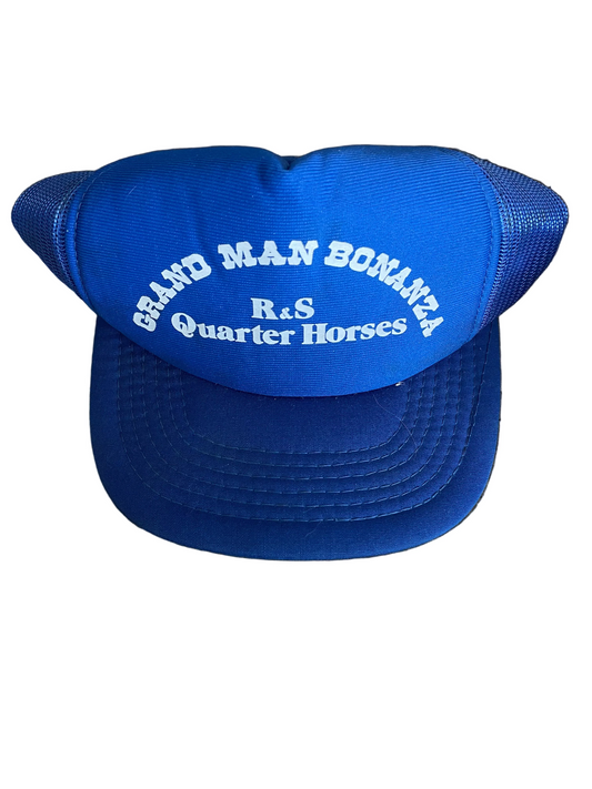 Blue Grand Man Bonanza Trucker Hat