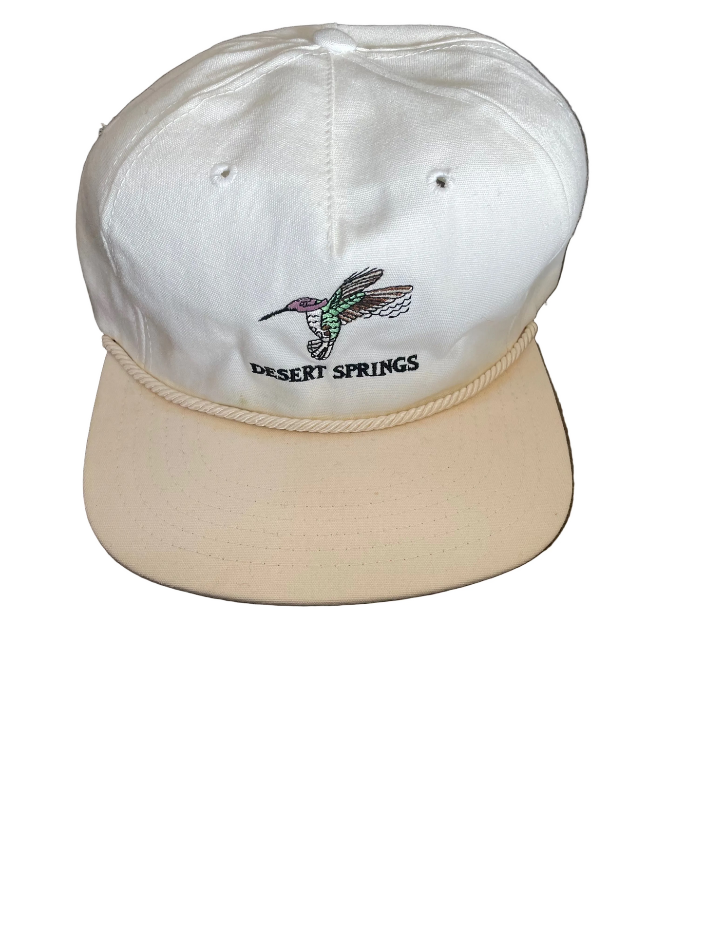 White Desert Springs Hummingbird Hat
