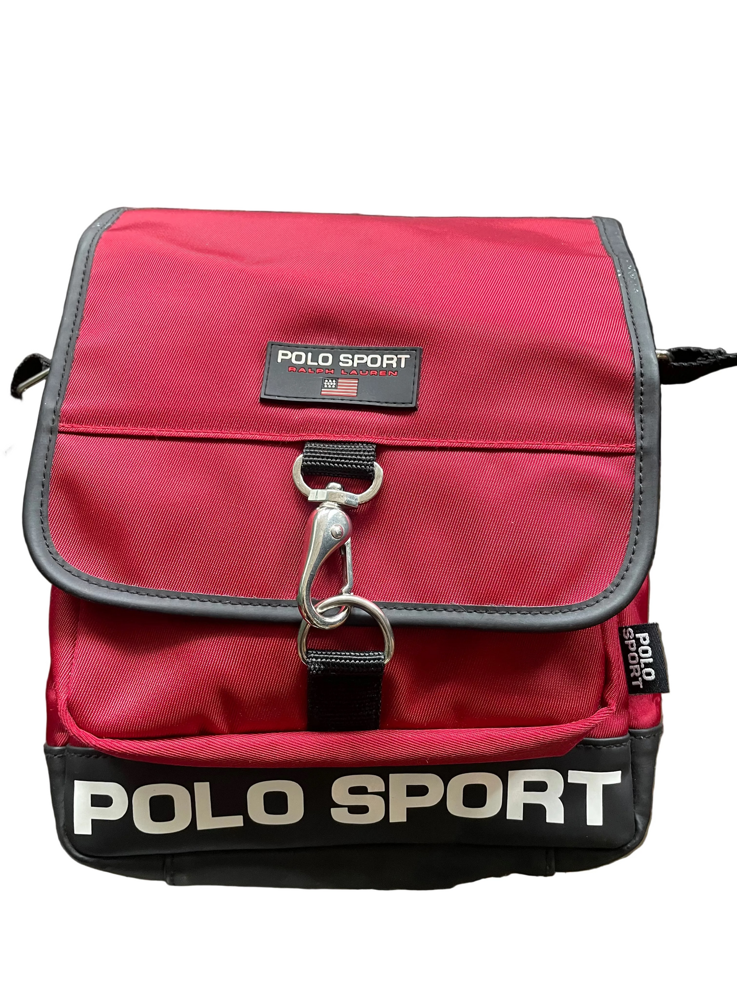 Red Polo Sport Messenger Bag