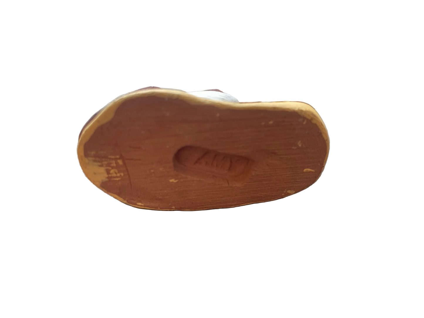Ceramic Brown Bull Figurine