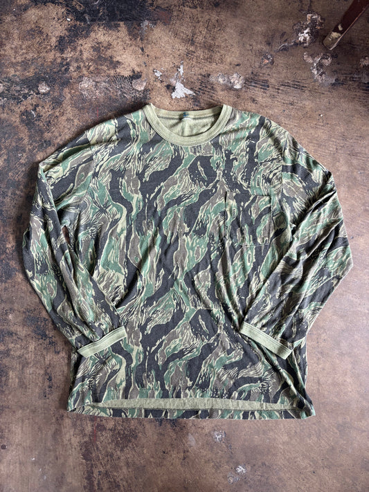 Green Ranger Camo Long Sleeve Tee