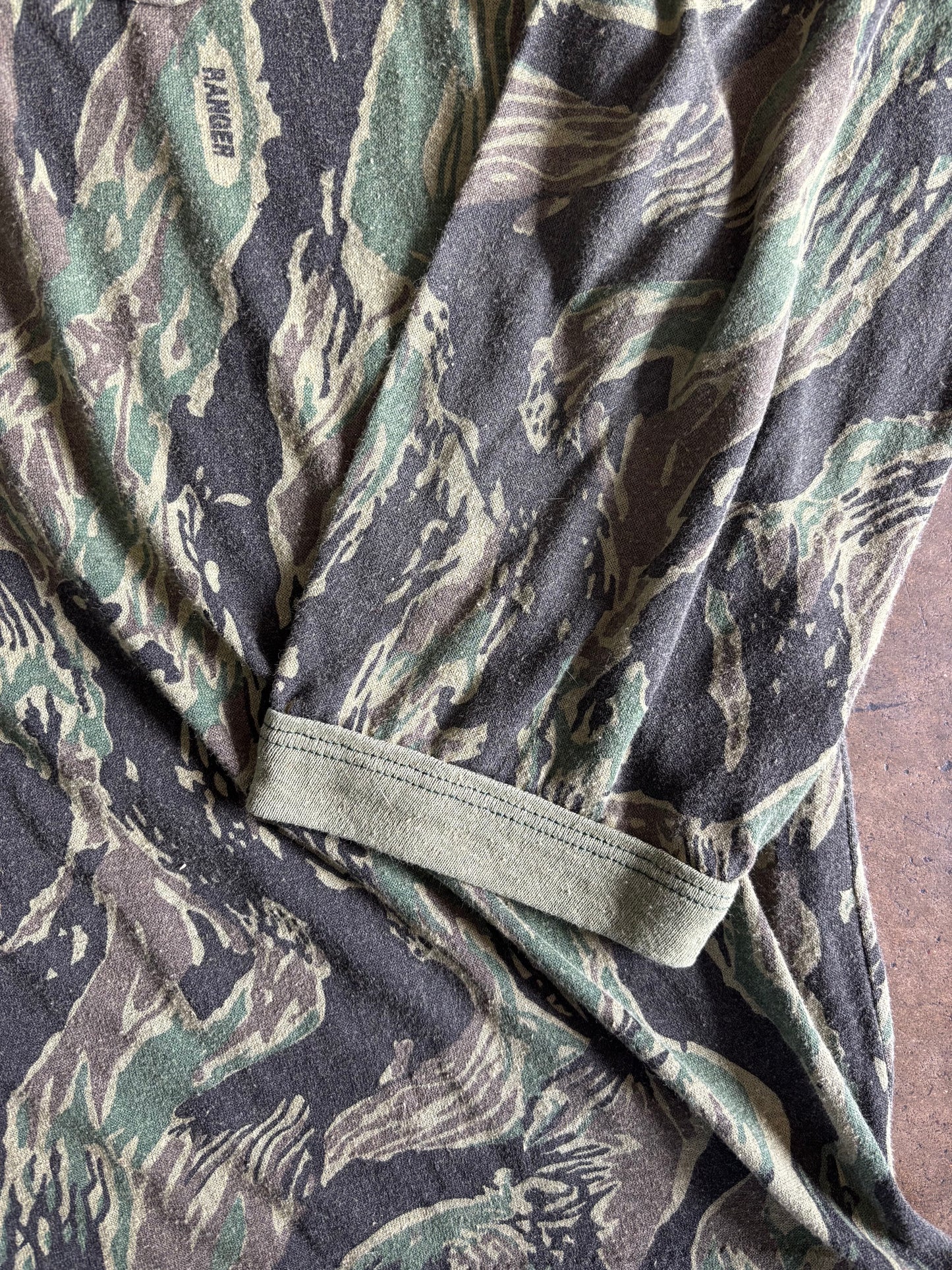 Green Ranger Camo Long Sleeve Tee