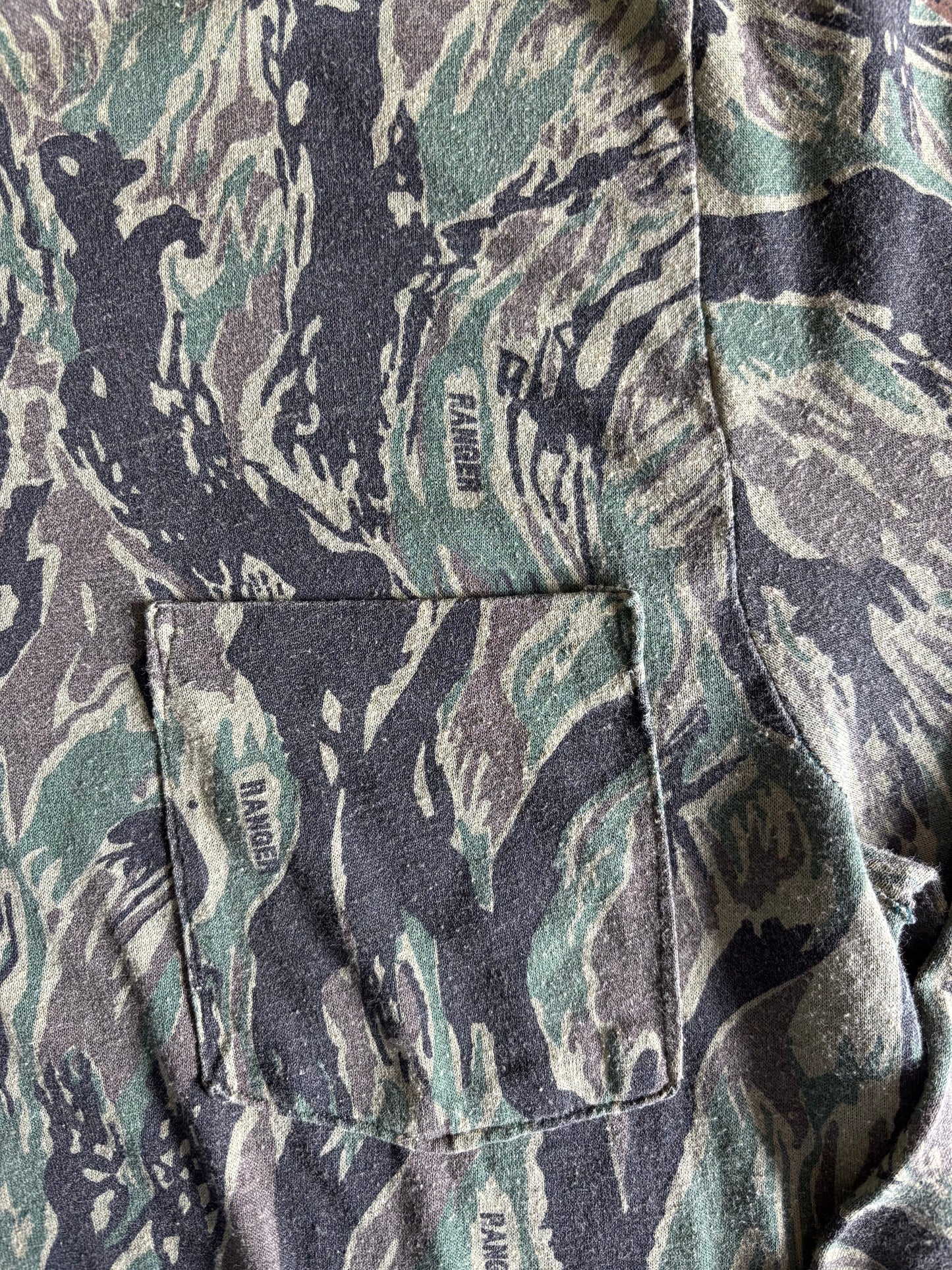 Green Ranger Camo Long Sleeve Tee